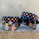 Pastel Grunge Oilslick Combo Cuff