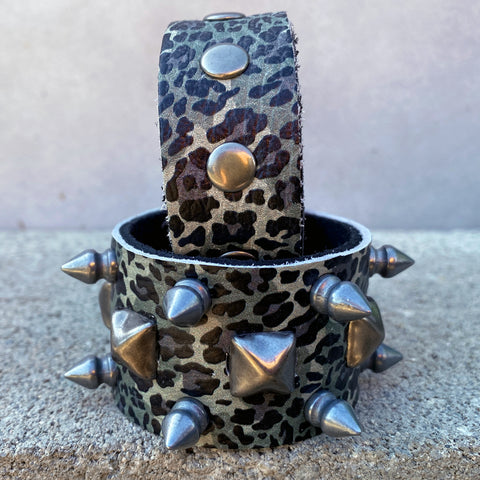 Camo Leopard Cuff