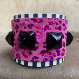 Pink Leopard Stripes
