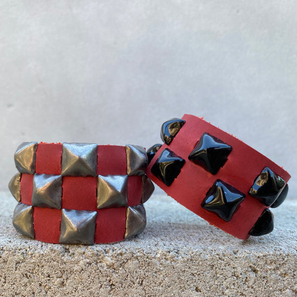 Ruby Studded Cuff