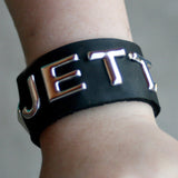Billboard: Black Custom Letter Cuff