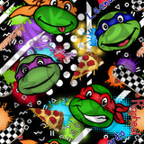 90s Double Print Cuffs: Horizontal